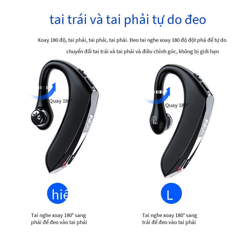 Tai nghe bluetooth không dây không nhét trong tai thuận lợi nhất treo dẫn truyền xương tai điều khiển một tai dài ở chế độ chờ treo tai chế độ riêng tư trả lời điện thoại