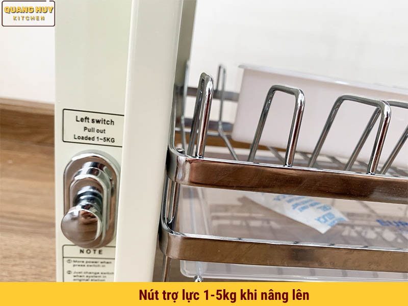 Giá nâng hạ bát đĩa Eurogold inox bóng giá tốt nhất cam kết chất lượng