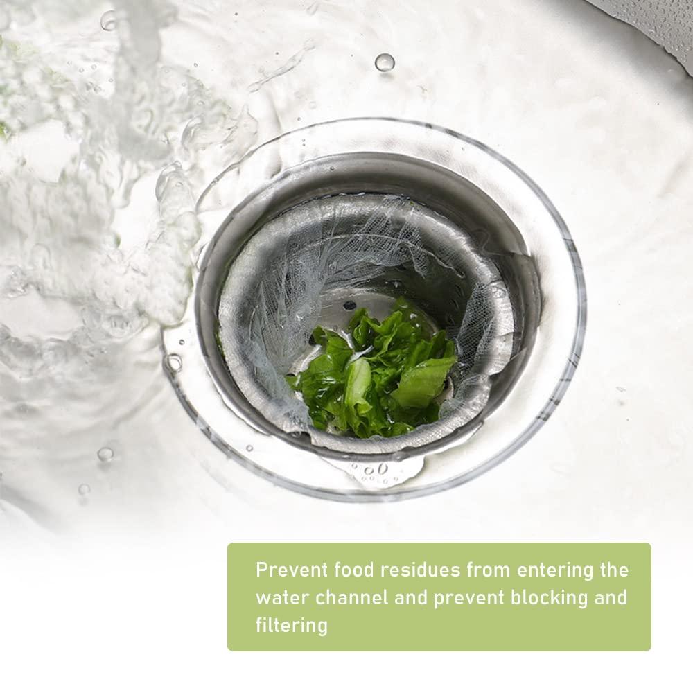 200 miếng bồn rửa nhà bếp túi lưới, bồn rửa nhà bếp bộ lọc thoát nước, mạng lọc bồn rửa, rây túi cho bồn rửa phòng tắm nhà bếp