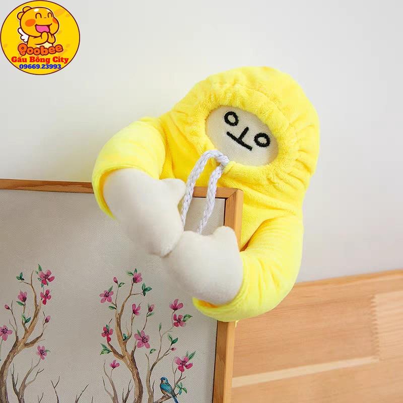 Người Chuối Nhồi Bông Trầm Cảm Lelush Đáng Yêu - Banana Man 35cm Cao Cấp Gấu Bông City