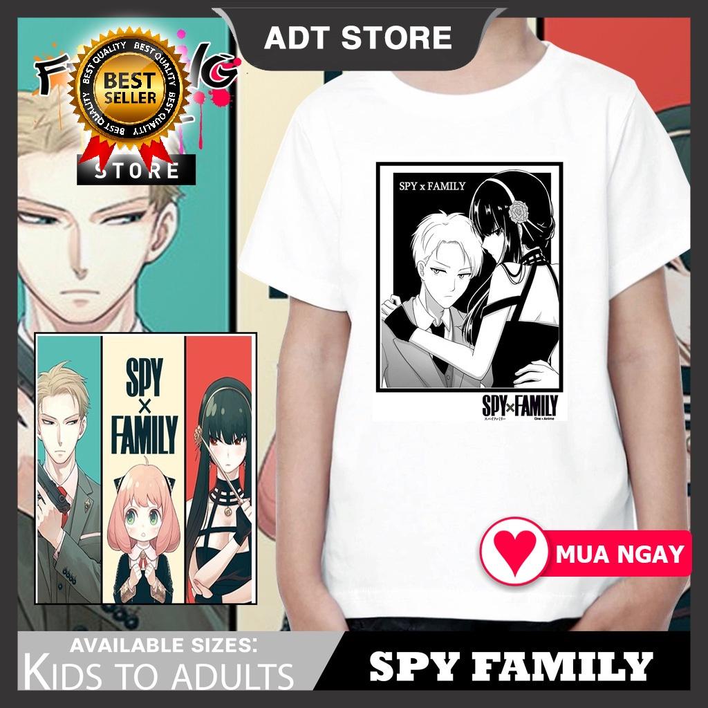 Áo Thun SPY X FAMILY Anya Yor Twilight Loid Forger Thời Trang Unisex nam nữ độc đẹp giá rẻ