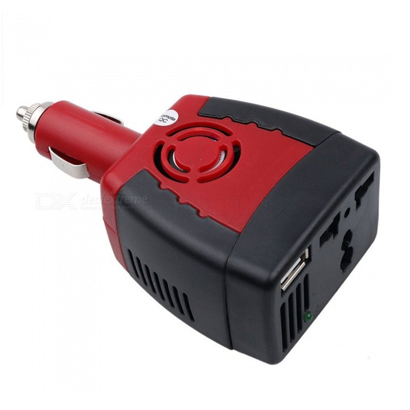 Bộ Chuyển Tẩu Xe Hơi 12V Sang Điện 220V USB 2.1a