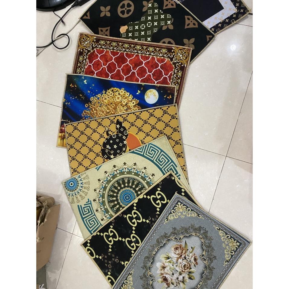 Thảm Lau Chân 3D Chống Trơn Trượt 40x60CM