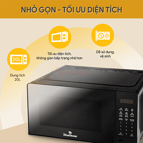 Lò vi sóng Bluestone 20L MOB-7815 - Hàng chính hãng
