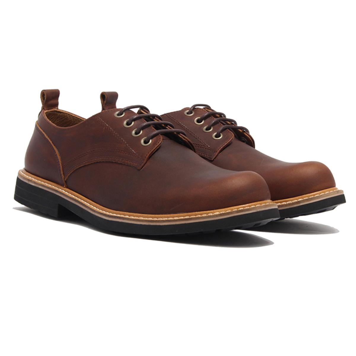 Giày Tây Nam Derby Banuli Dây Buộc Street Wear Italian Leather B2PD1 (Da Itali Mềm Dẻo, Đế Kháng Trượt, Bảo Hành Trọn Đời)
