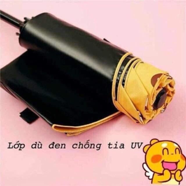 Ô gấu chống tia UV - Vải 3 Lớp Chống Tia UV