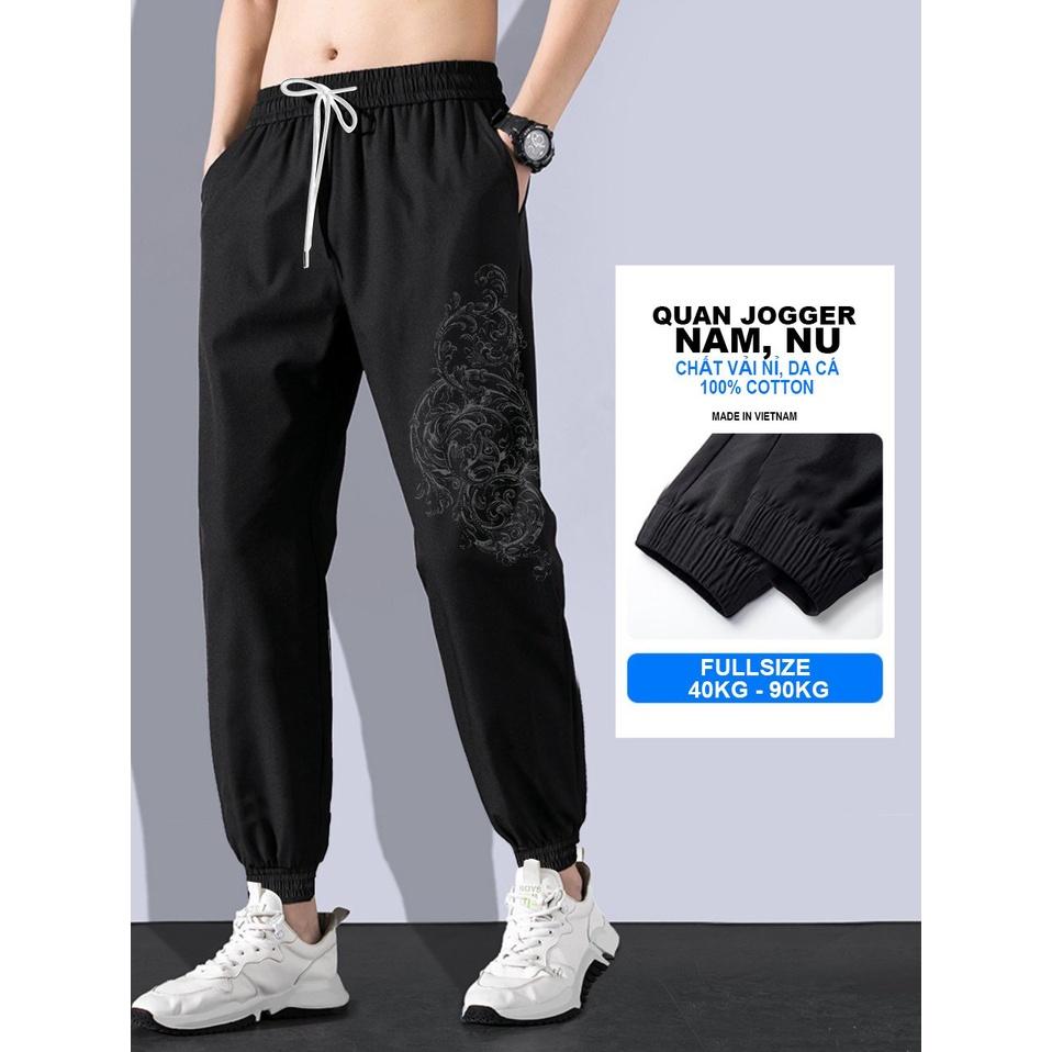 Quần Jogger nam cao cấp JGN44, ống bó dễ phối đồ, vải nỉ bền, thoáng mát- Thời Trang Waoo