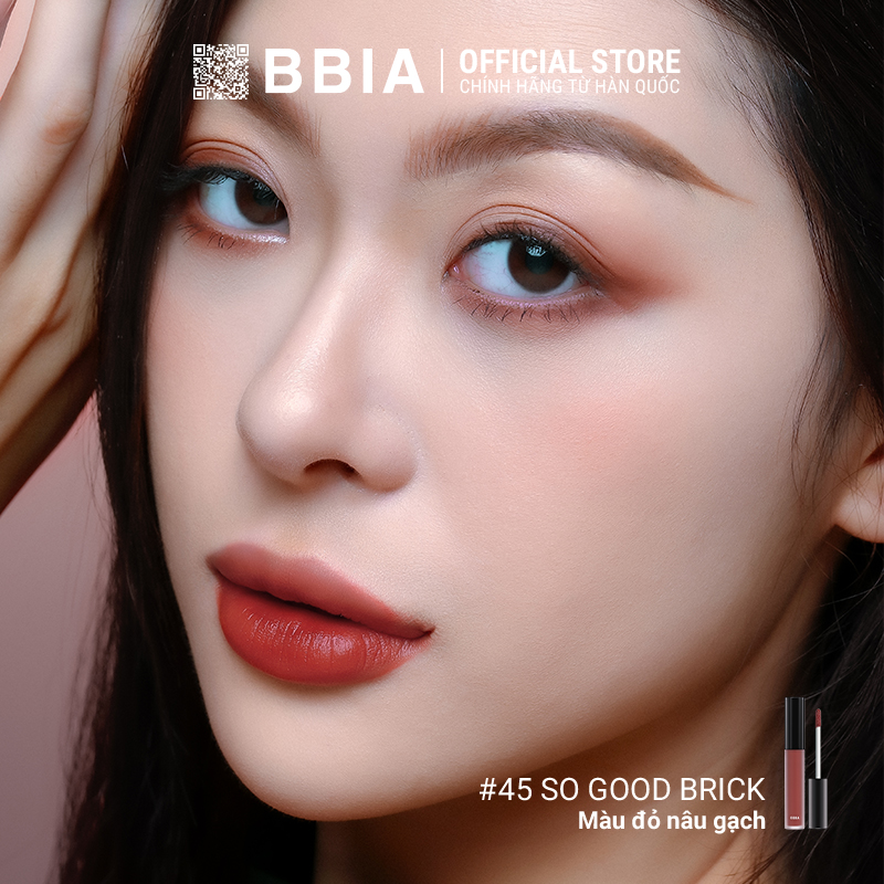 Trọn Bộ 3 Son Kem Lì Bbia Last Velvet Lip Tint - Dusk Edition (5g x3) Kèm 1 Popsocket