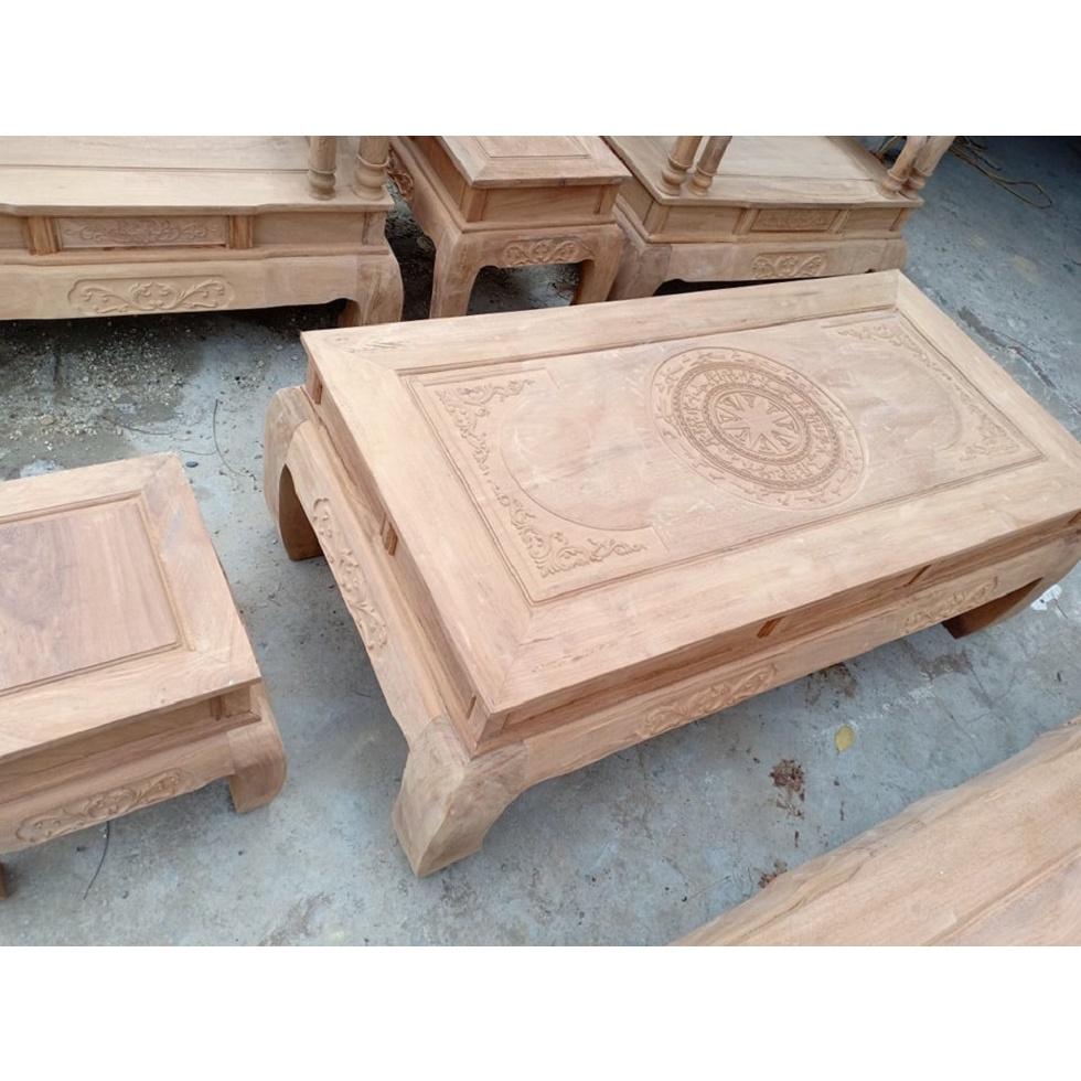 bộ bàn ghế tần thủy hoàng tay 12 gỗ gõ đỏ