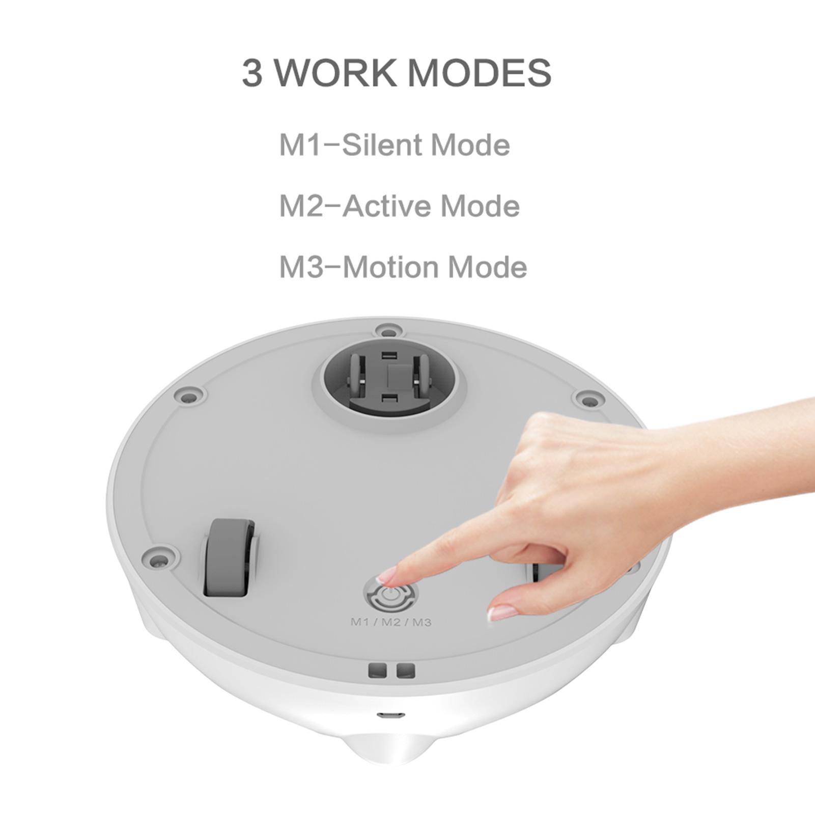 Đồ chơi thông minh tương tác cho mèo Tích hợp G-Senso với đèn LED đổi màu,3 Chế độ và USB có thể sạc lại