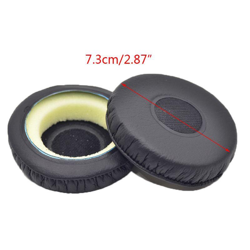 HSV 1Pair Replacement Leather Ear Pads Ear Cushion Cover Earpads for So-ny MDR-NC7 Headphones Headset