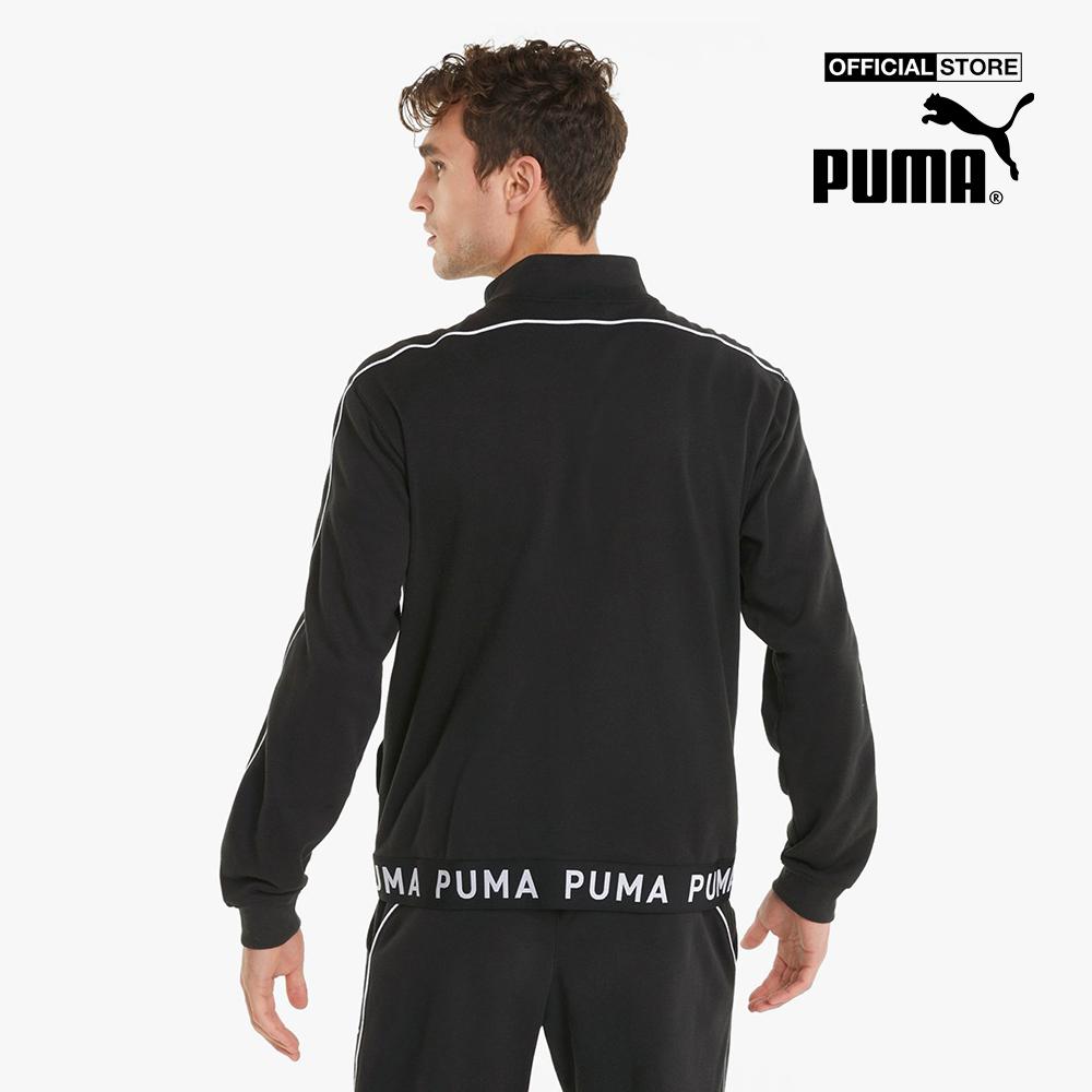 PUMA - Áo khoác thể thao nam cổ cao Full Zip Training 521544