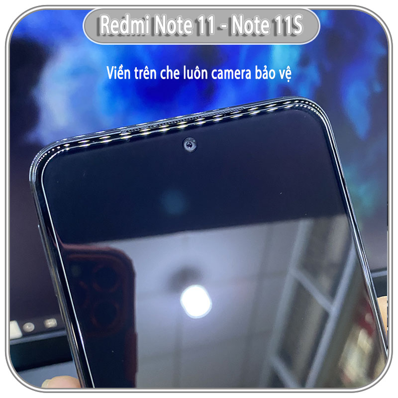 Bộ 2 kính cường lực Gor cho Xiaomi Redmi Note 11 - Note 11S, trong suốt cạnh bo 2.5D - Hàng nhập khẩu