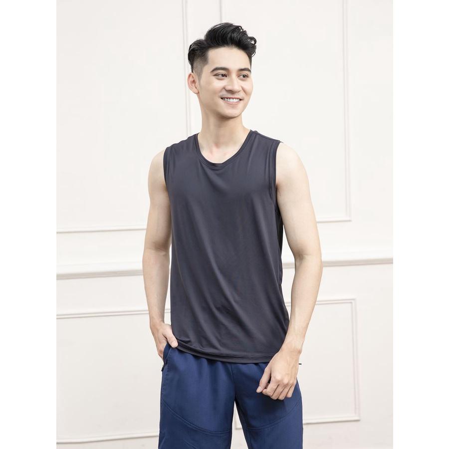 Áo Ba Lỗ TANK-TOP ARISTINO ATT004S1 Vải Lạnh Siêu Mát, Không Nhăn Nhàu, Không Bai Nhão, Regular