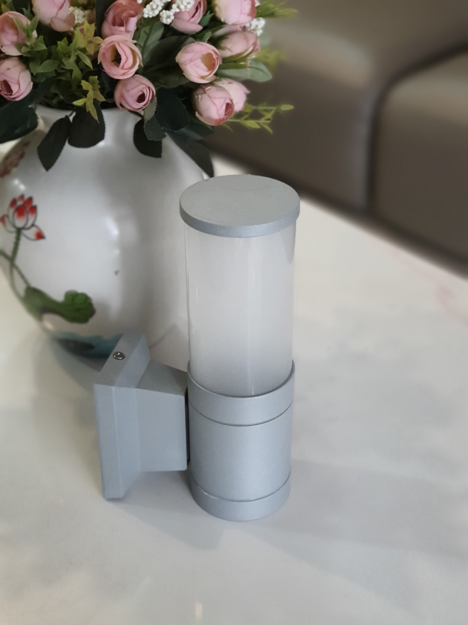 Đèn trụ nhôm ngoài trời loại 1 đầu nhỏ 0404