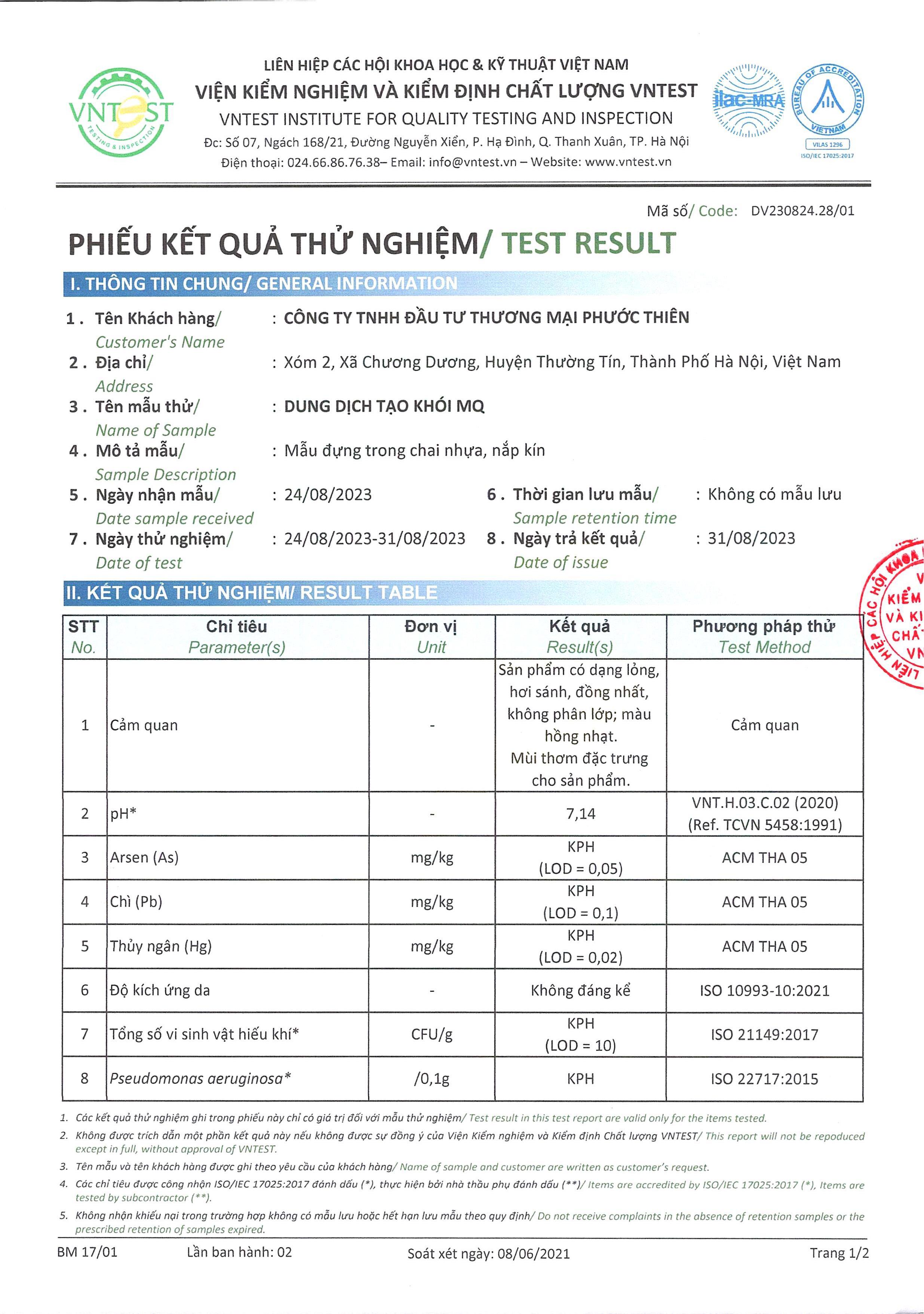 Dung Dịch Tạo Khói Sân Khấu Hương Hoa Quả Thiên Nhiên MQ Smoke Loại Đặc Chưa Pha Nước | Dầu tạo khói | 1 Can Chứa 1,5 L