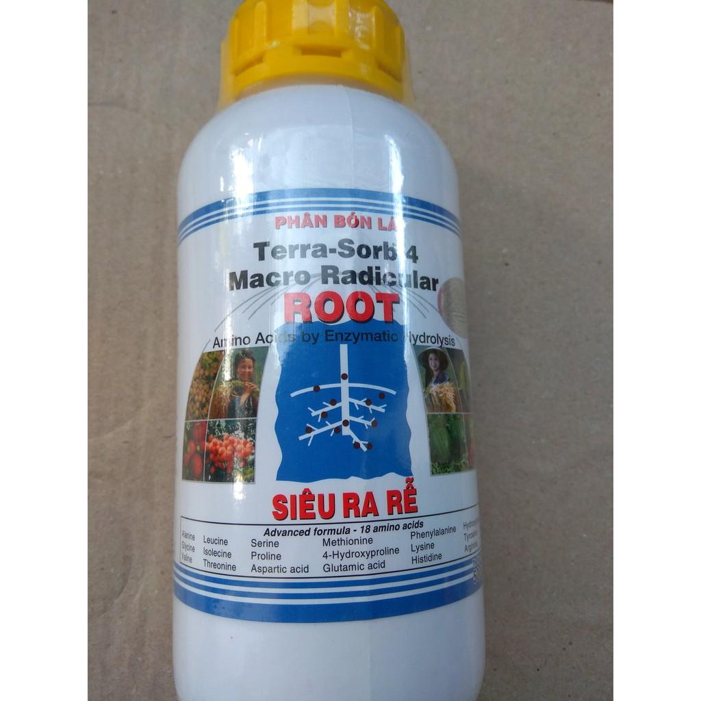 Phân bón lá cao cấp siêu ra rễ Terra -Sorb 4 Root - chai 500ml