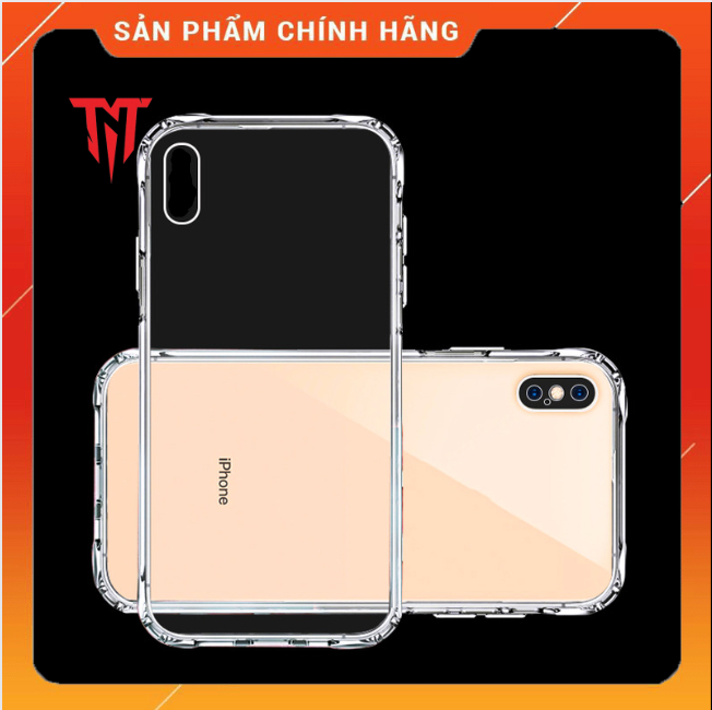 Ốp lưng trong suốt bảo vệ  cho điện thoại Iphone  X / XS / XS MAX - Hàng chính hãng