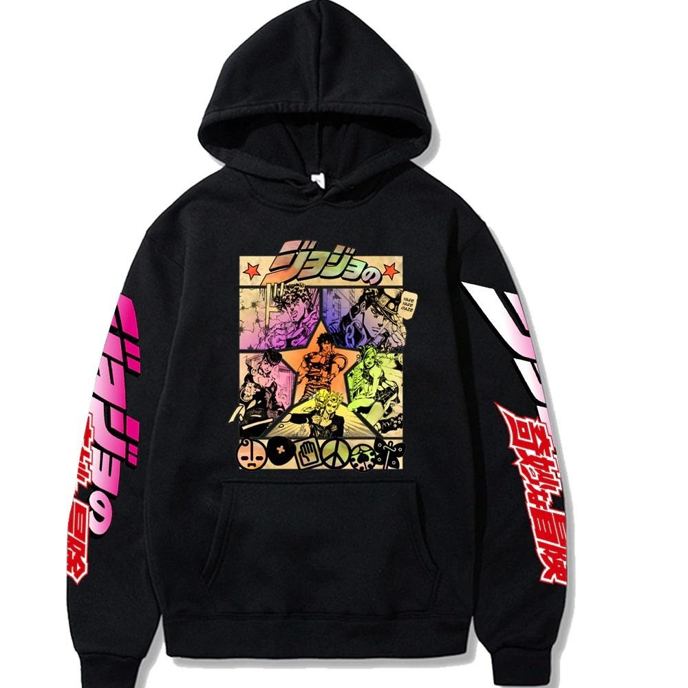 Áo Hoodie Nam - Nữ in hình Jojo'S Bizarre Adventure mẫu áo 2022