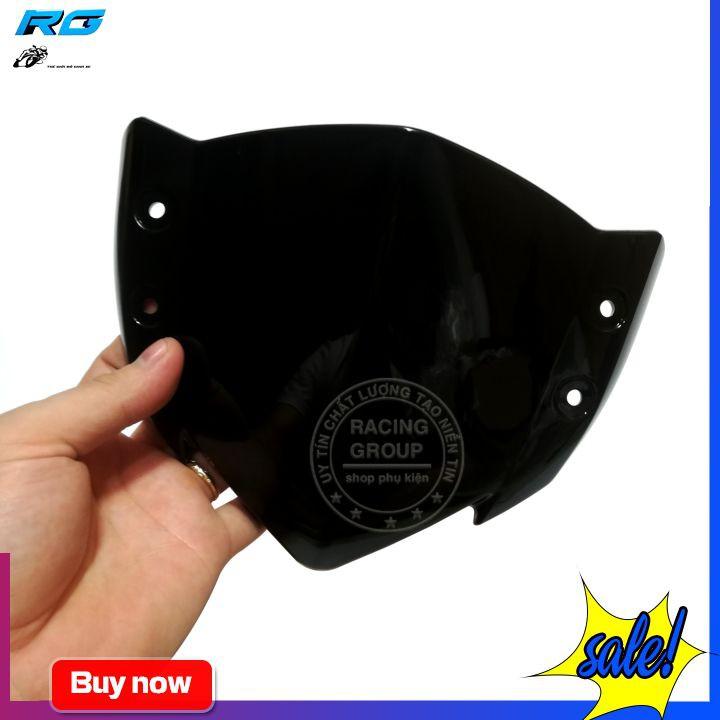Mão Ốp Đầu Cho Xe Exciter 135 Mẫu Indo Màu Đen Bóng