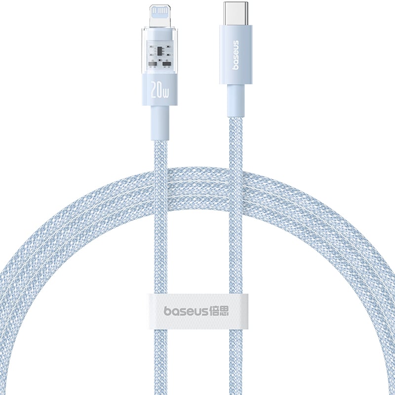 Cáp Sạc Nhanh Baseus Gem C to IP 20W (Fast-Charging Data Cable) - Hàng chính hãng