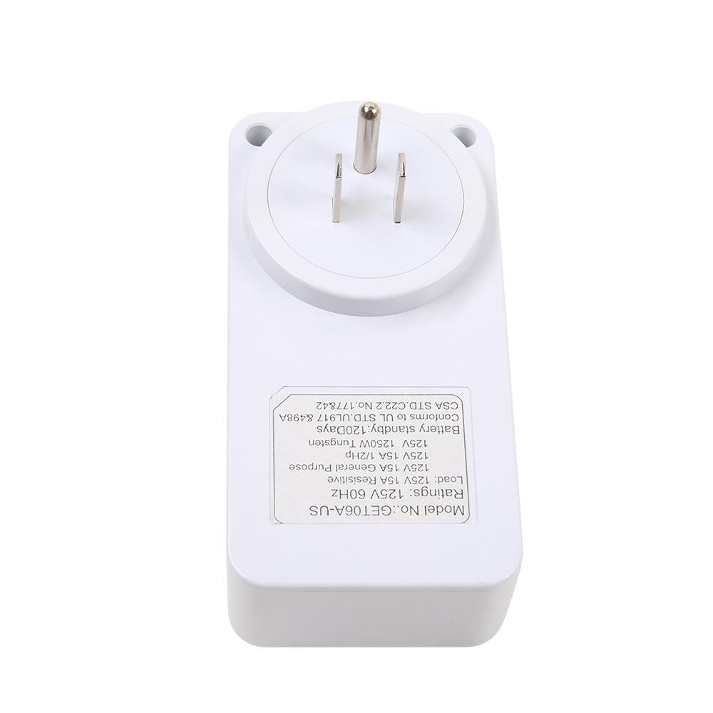 Digital Timer Switch Socket LCD Display Plug-in Programmable Time Switch Energy Saving Intelligent Electronic Timing Socket