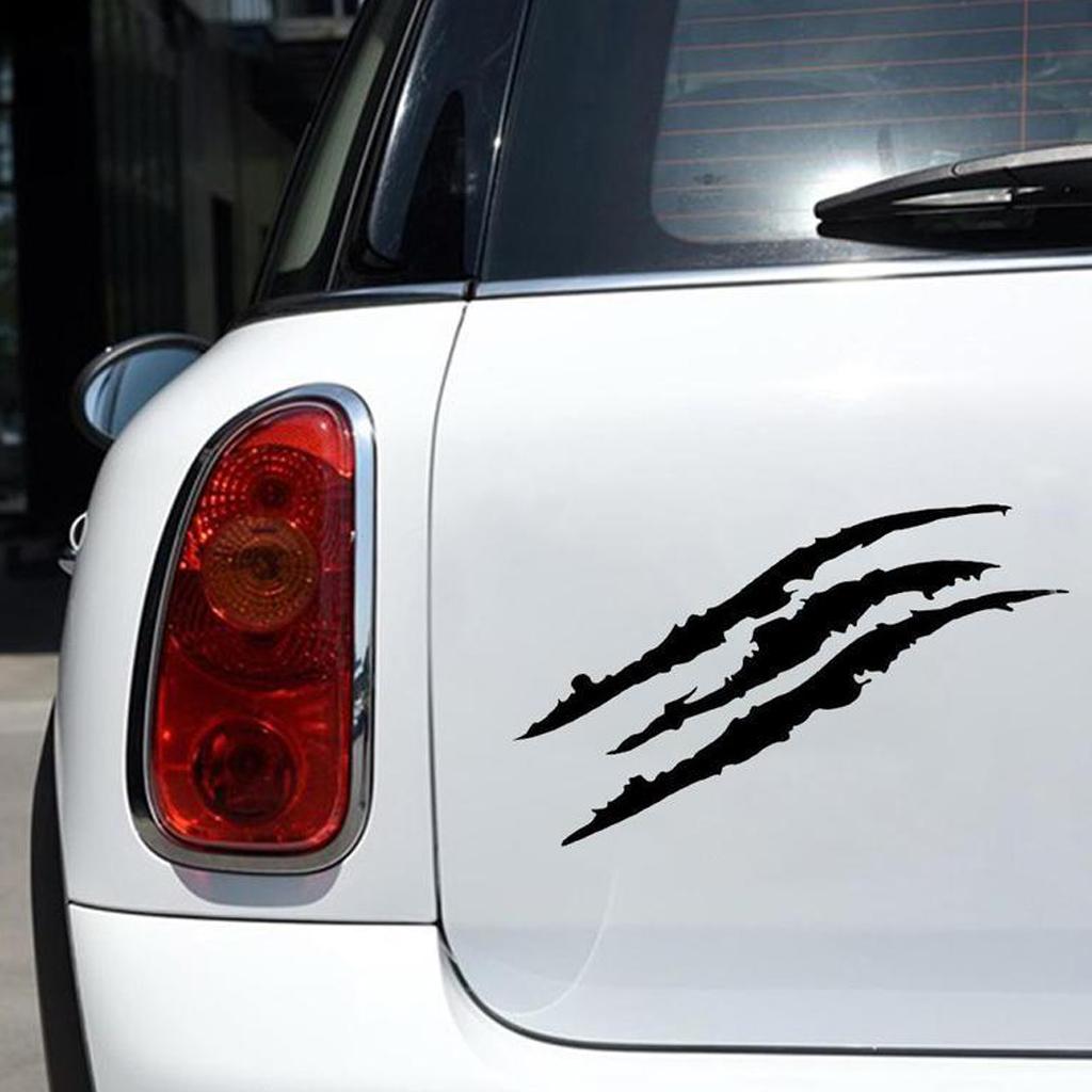 Monster Sticker Scratch Stripe Claw Marks Car Bike Auto Vinyl Sticker Decals