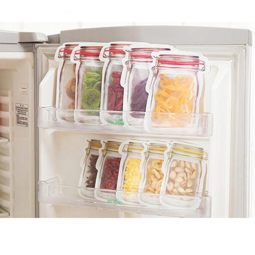 Thiết Kế Chai Kẹo Bánh Quy Túi Ziplock Túi PE