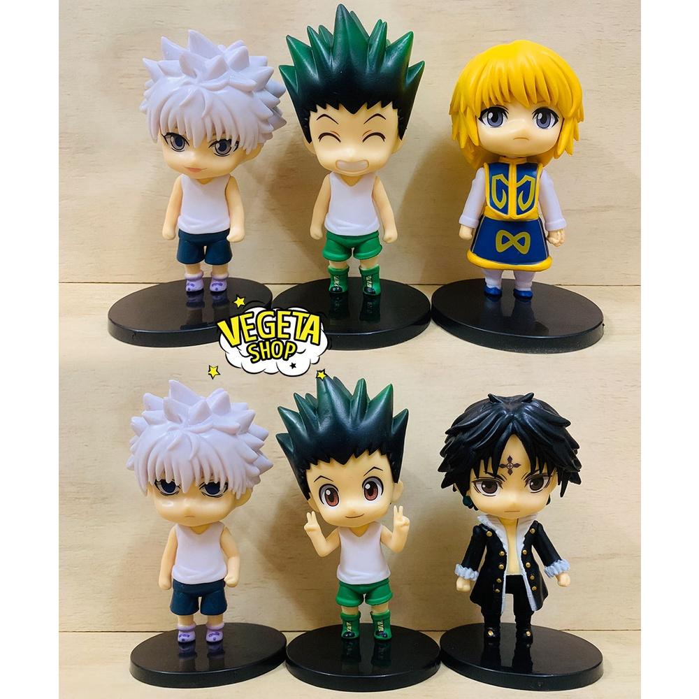 Mô hình Hunter X Hunter - Thợ săn HXH - Gon Killua Kurapika Chrollo Lucifer Hisoka Ging Freecss Machi Komacine - 9~11cm