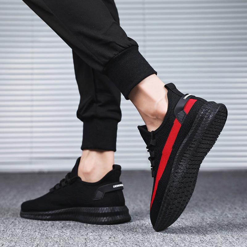 Thời trang dành cho nam giới Giày thể thao lưới Giày thường Giày nam có quai hậu Giày nhẹ lưu hóa Giày đi bộ Giày thể thao Zapatillas Hombre