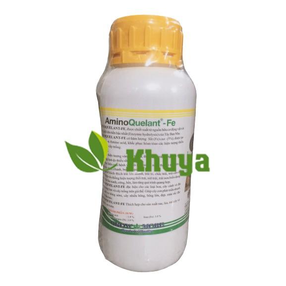 Phân bón lá Growmore AminoQuelant Fe 500ml Tăng cường Sắt