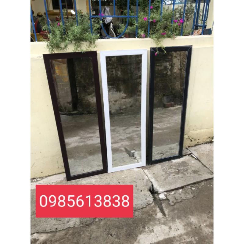 Gương soi toàn thân treo tường 38 x 117 viền 3cm hàng sản xuất tại xưởng luôn có sẵn #giatotnhat#