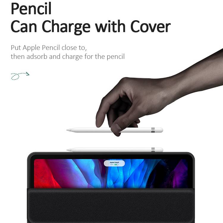 Bao da chống sốc cho iPad Pro 11 2021 Chip M1 / iPad Pro 11 2020 hiệu USAMS US-BH589 có ngăn đụng bút - hàng nhập khẩu