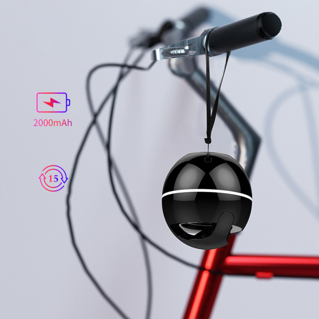 Loa Bluetooth Di Động Qủa Cầu 33F Có Led RGB Nổi Bật Thiết Kế Nhỏ Gọn Hiện Đại Hỗ Trợ Cổng kết nối Thẻ TF, AUX Tai Nghe