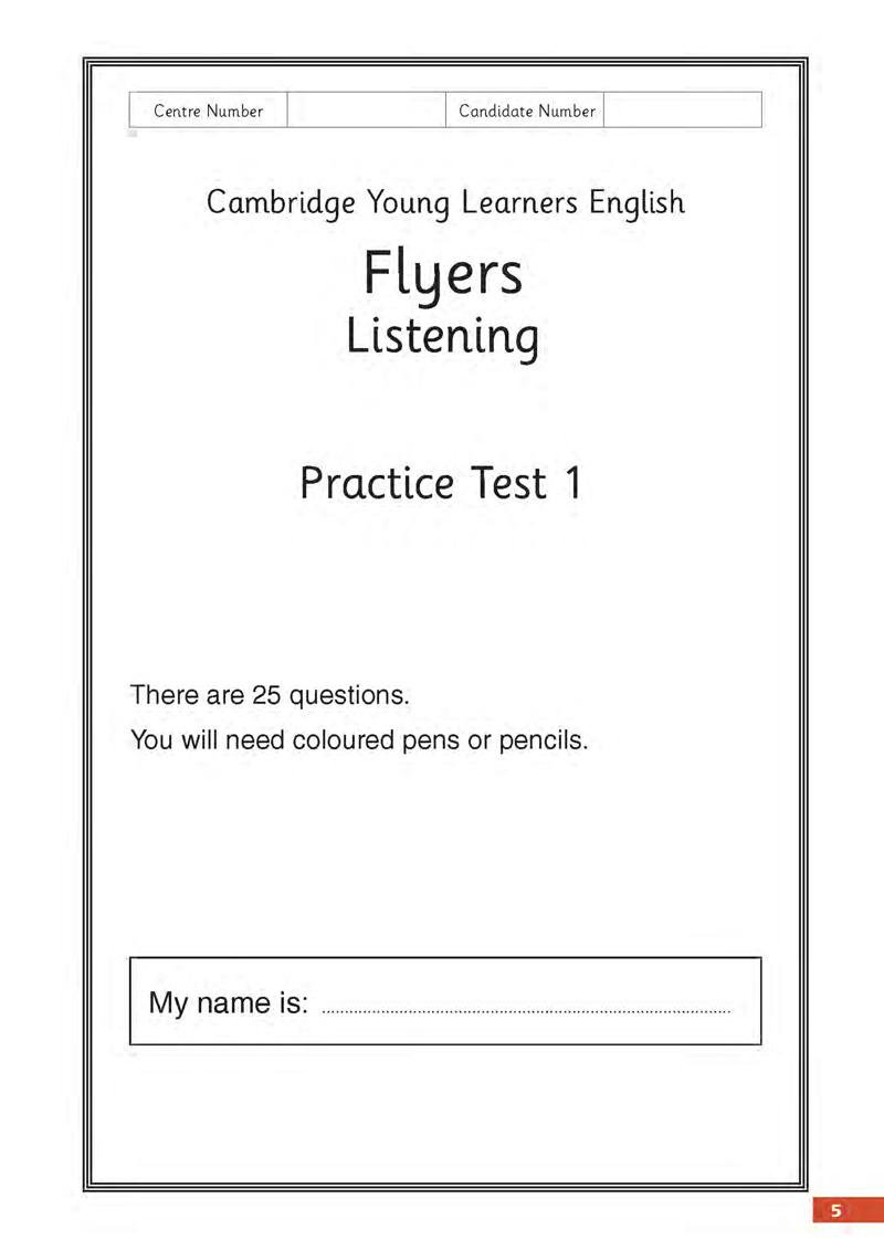 Succeed In Cambridge English: Flyers 8