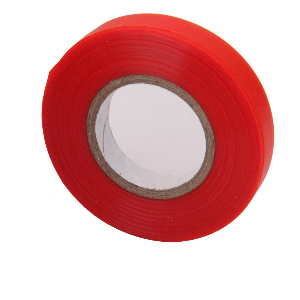 10 Rolls Red Sturdy Stretch Tie Tape 82ft Plant Garden In/Outdoor Decor