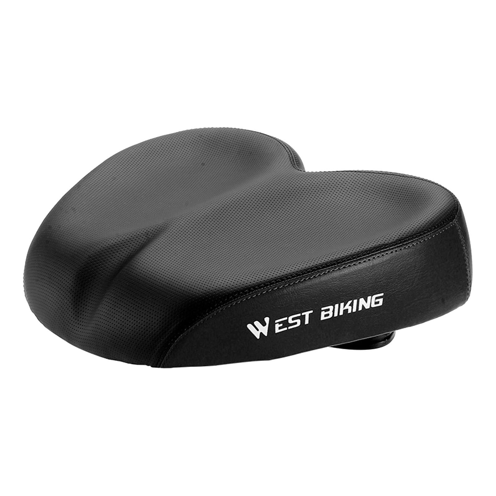 Dual Pad Bike Cushion Wide Comfort Saddle Seat Pad