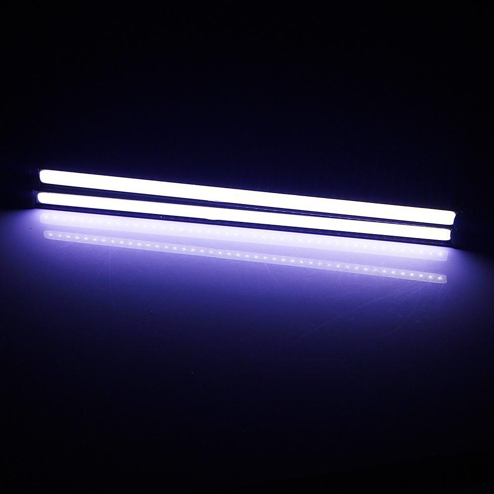 2Pcs Car LED Strip Light Waterproof Daytime Running Light 6000K DC12V DRL COB LED Strip Light Bar LED For Automotive 15.5cm Interior Light External atmosphere Lamp Daytime Running Light