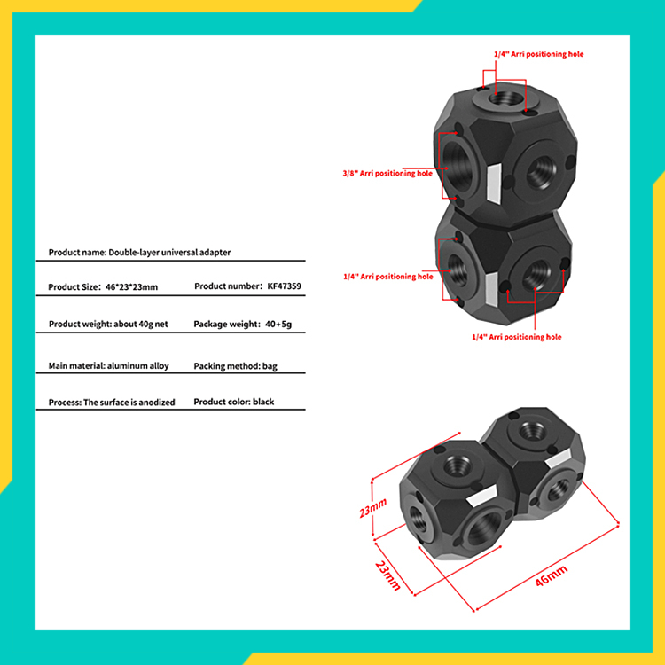 BỘ CHUYỂN ĐỔI LỖ VÍT ĐA NĂNG 1/4&quot;, 3/8&quot;