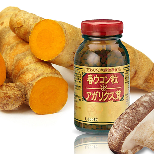 Thực Phẩm Chức Năng Nghệ Mùa Xuân Và Nấm Agaricus Kanehide Bio (1300 viên)