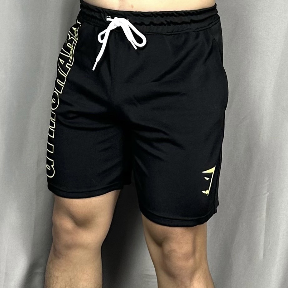 Quần short thun nam tập gym DOGYMSHOP chất thun poly co giãn 4 chiều không xù lông thoáng mát chơi thể thao QGQL7