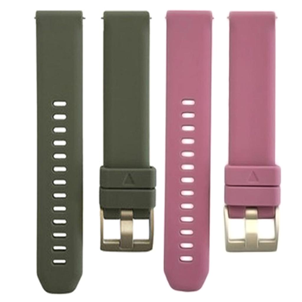 20mm Silicone Quick Release Strap Stainless Steel Buckle#1