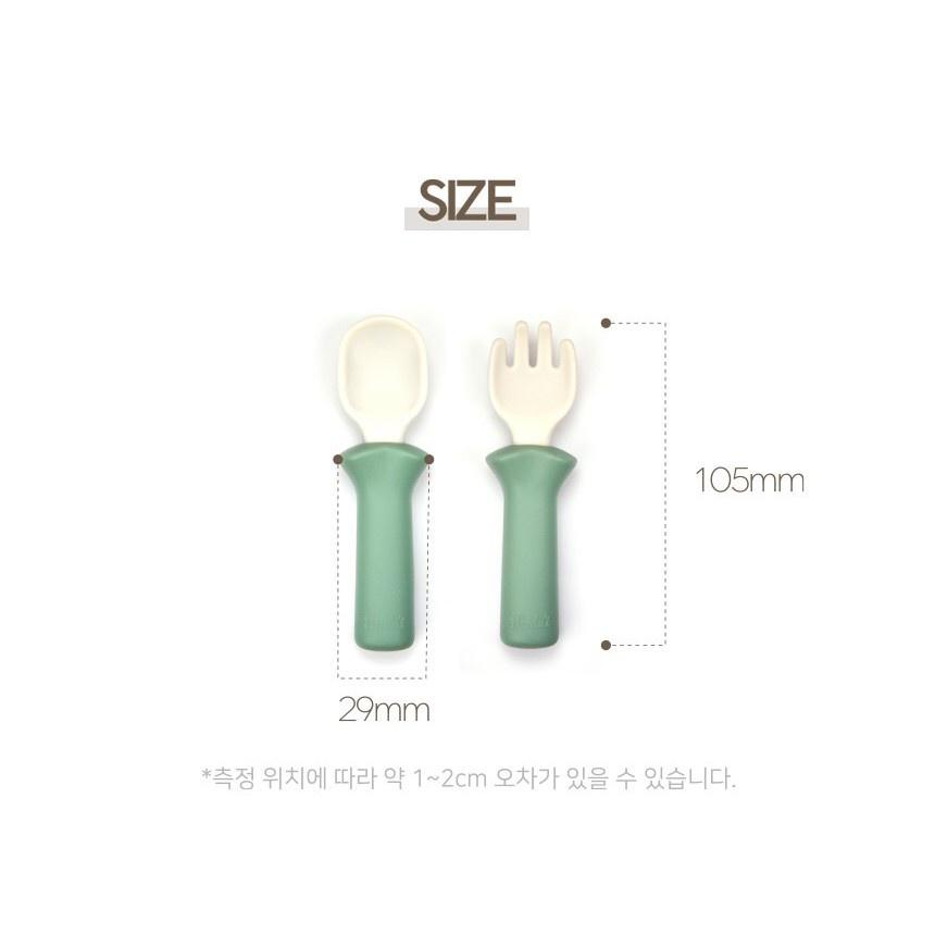 Set thìa dĩa ăn dặm Bluemama