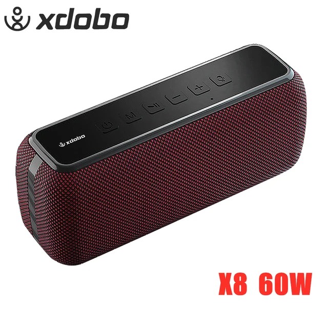 Loa Bluetooth 5.0 Xdobo X8 II Công Suất 60W, Loa Di Động Ngoiaf Trời Chống Nước IPX5, Hỗ trợ 3 chế độ phát Bluetooth/Thẻ TF/AUX - Hàng chính hãng