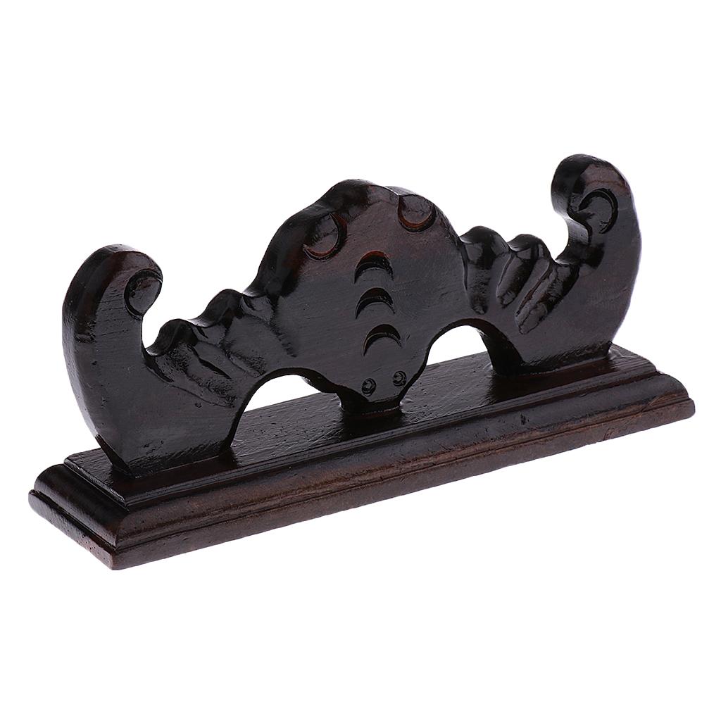 Bàn Chải Giá Để Bàn Chải Bút Gỗ Tự Nhiên Chấp Bút Truyền Thống Nâu