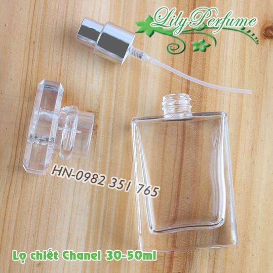 Lọ chiết nước hoa mô phỏng Chà-neo (Chanel) 30-50ml