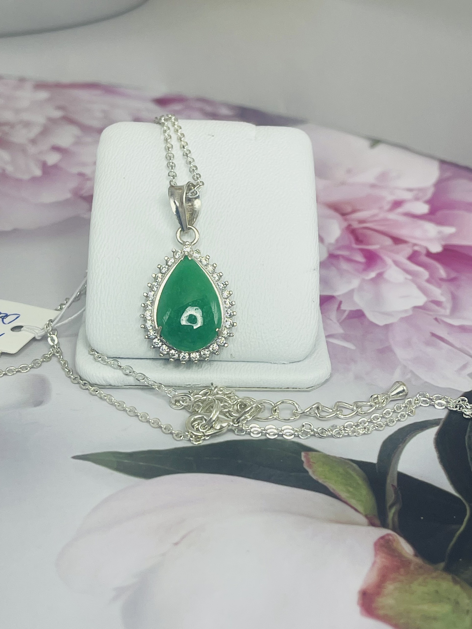 Dây chuyền Bạc 925 Mặt Đá