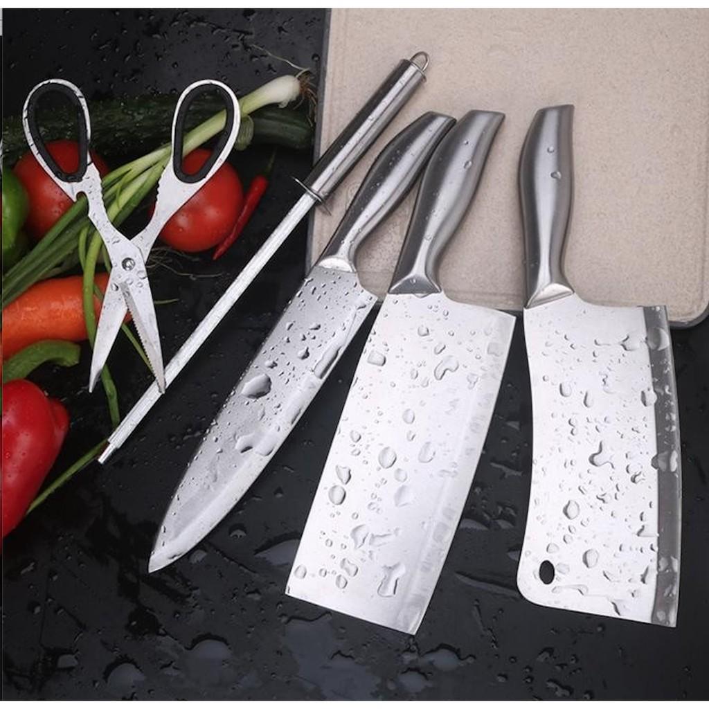 BỘ DAO INOX 5 MÓN NHẬT BẢN HÀNG CAO CẤP LOẠI 1