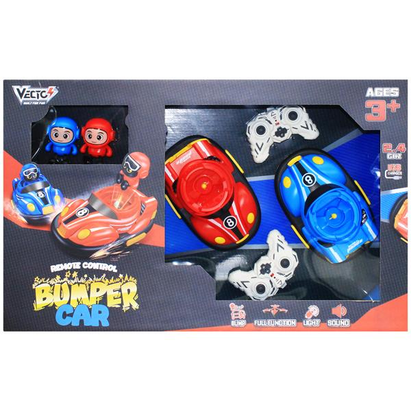 Đồ Chơi 2 Xe Điện Đụng Bumper Điều Khiển Từ Xa - Vecto VT996104