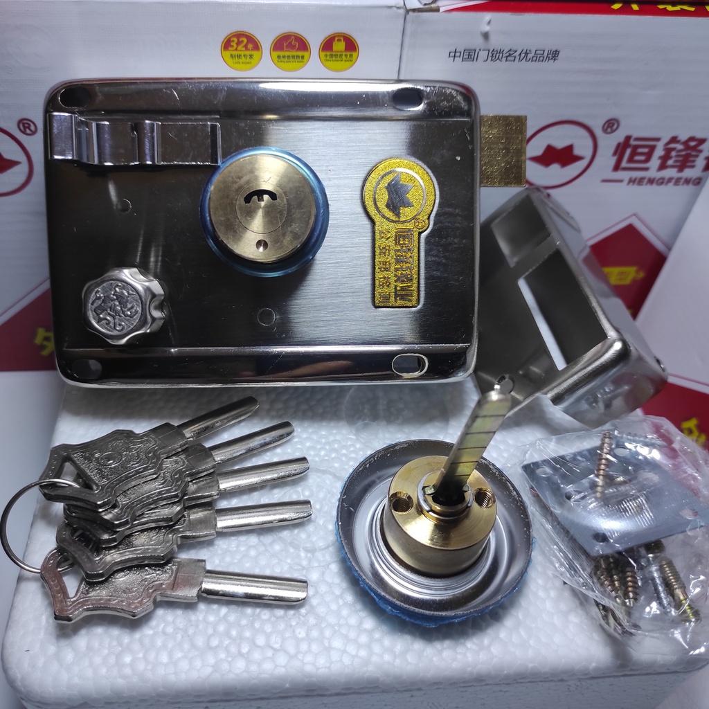 Khoá cửa cổng HengFeng-Khoá cổng giá rẻ-khoá cửa cổng